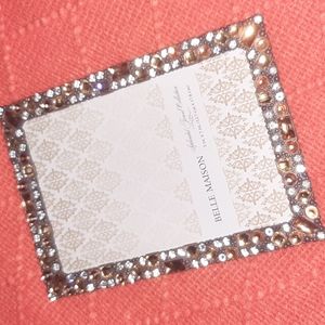 Gemstone picture frame